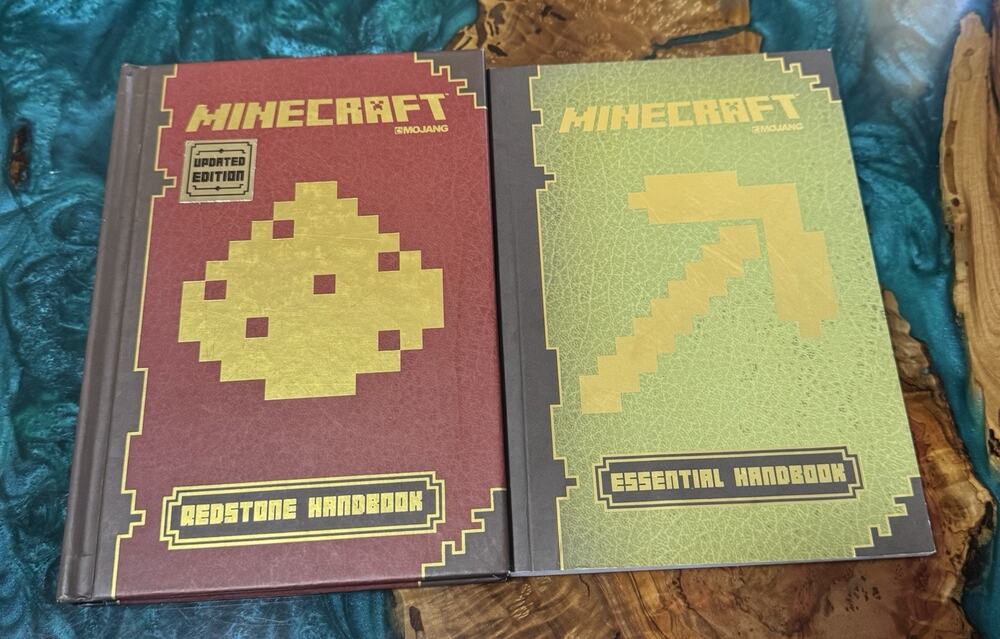 Minecraft Books- Redstone Handbook & Essential Handbook
